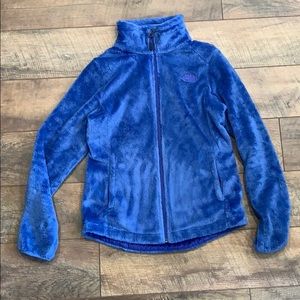 The North Face Fluffy Blue Jacket